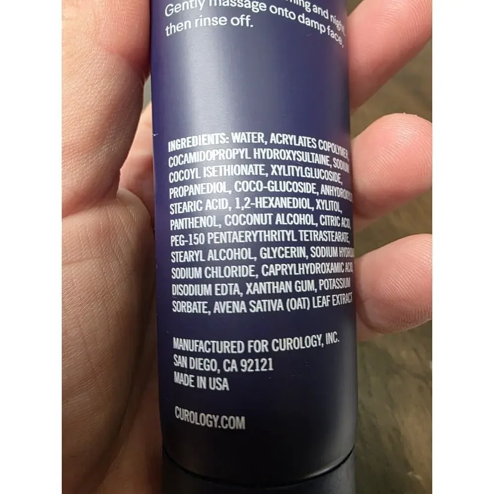 Curology The Cleanser ~ 80ml‎ 2.7 fl oz ~ Sealed